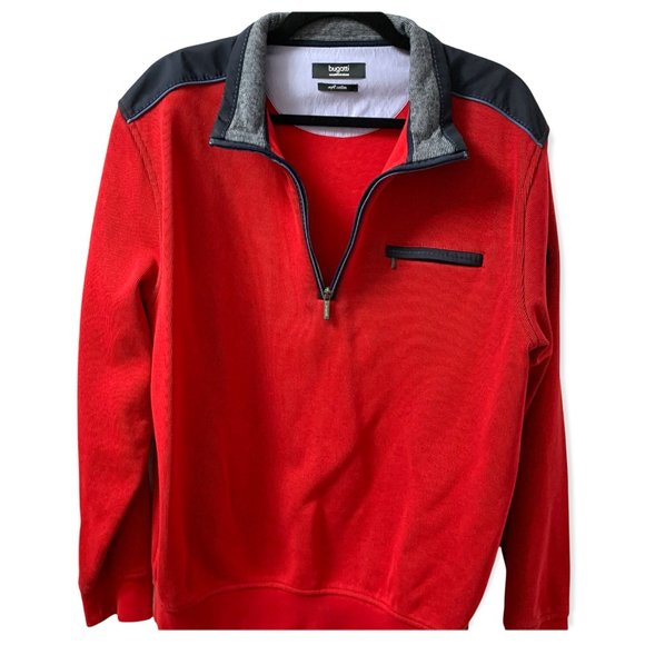 Bugatti 1/4 Zip Sweater - Picture 1 of 4